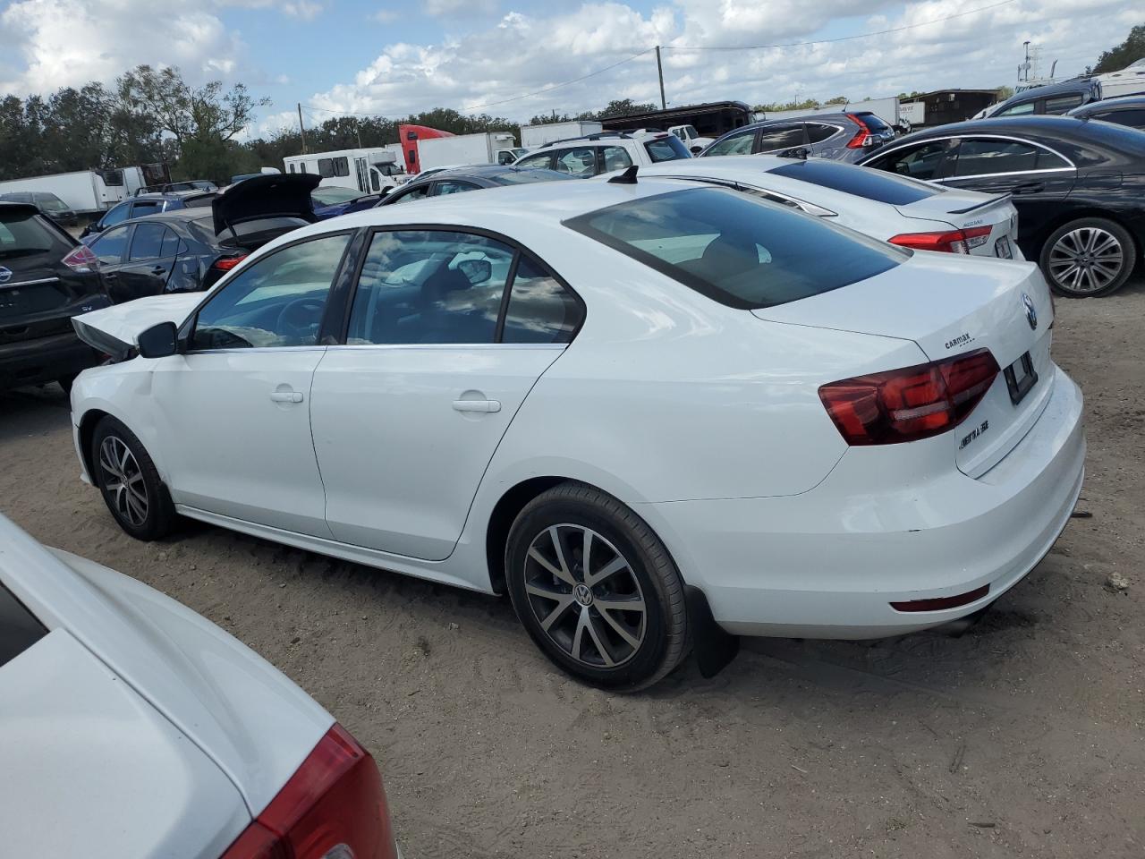 2018 Volkswagen Jetta VIN 3VWDB7AJ9JM245130 Copart auction photo, front end damage thumbnail 2