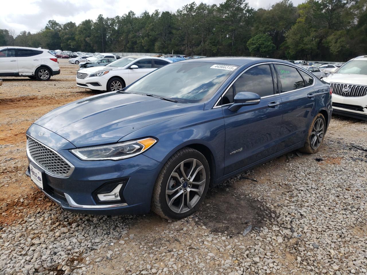 2019 Ford Fusion VIN 3FA6P0RUXKR124149