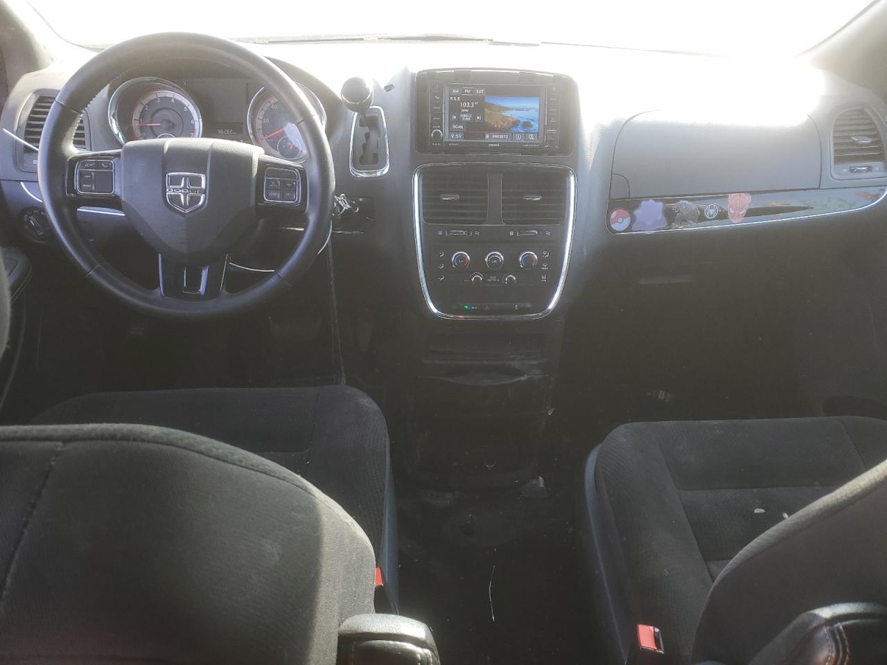 2018 Dodge Caravan VIN 2C4RDGBG7JR177263 Copart auction photo, all over damage thumbnail 8