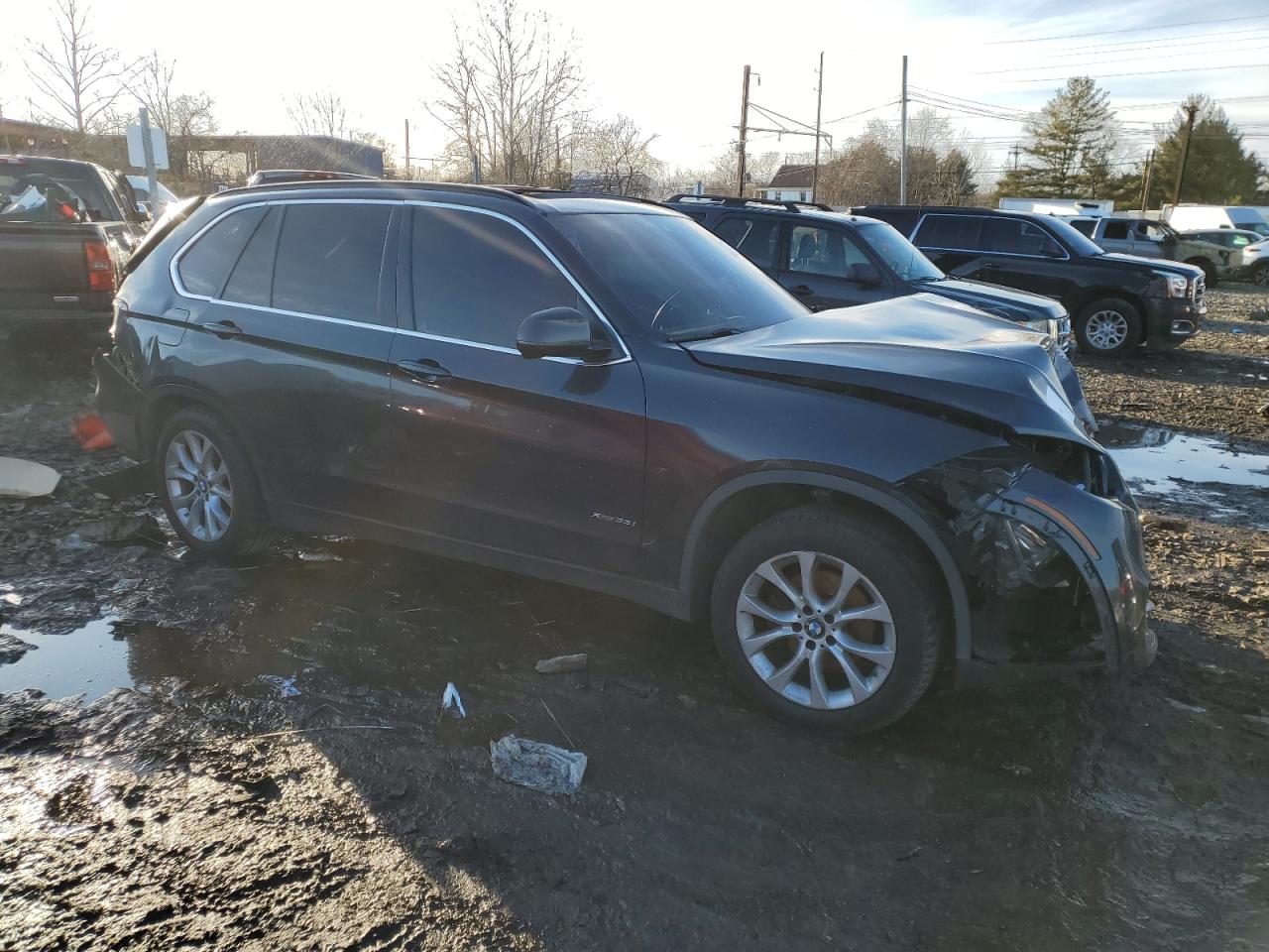 2016 BMW X5 VIN 5UXKR0C54G0P29925 Copart auction photo, front end / rear end damage thumbnail 4