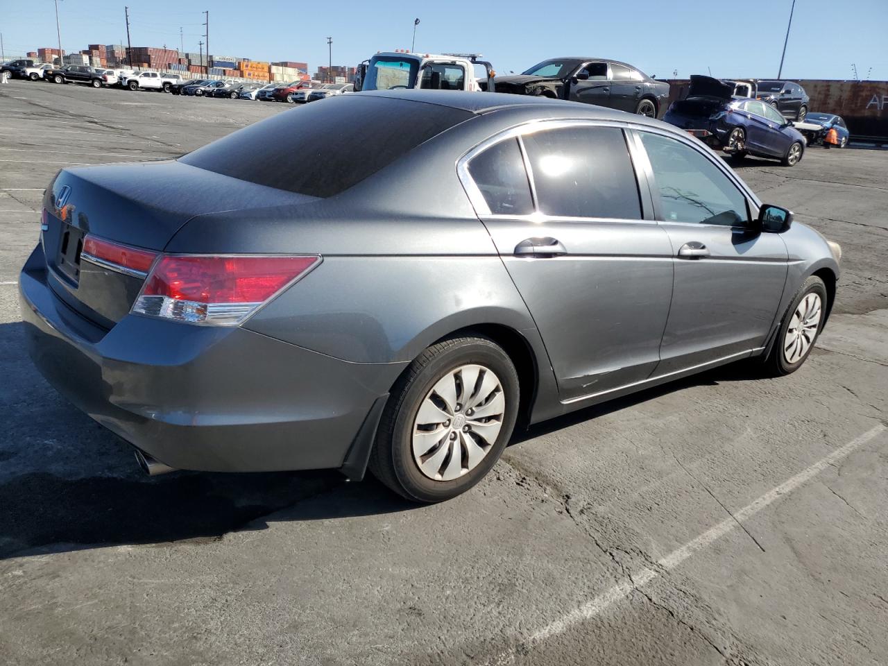 2012 Honda Accord VIN 1HGCP2F36CA010327 Copart auction photo, front end / side damage thumbnail 3