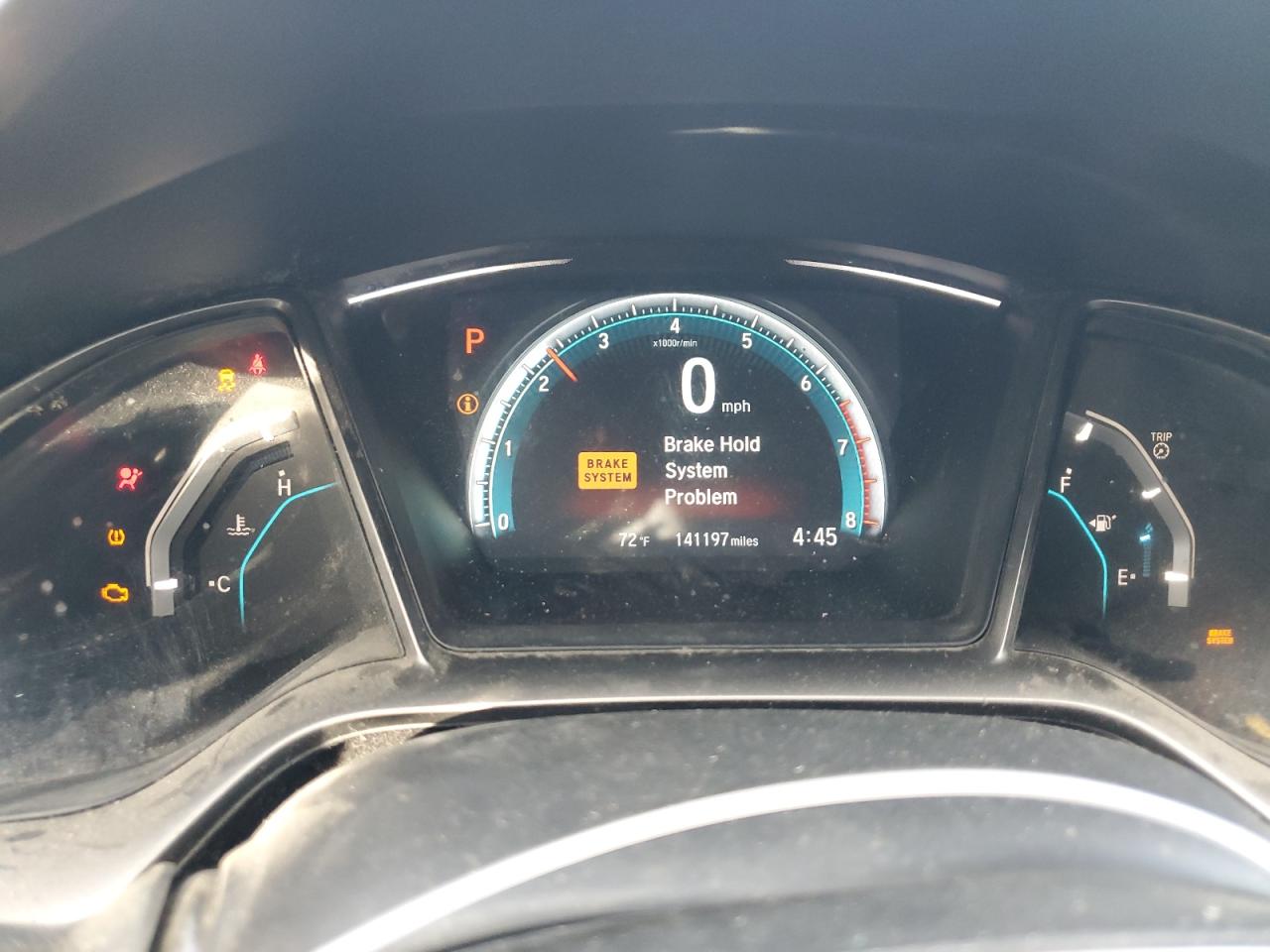 2018 Honda Civic VIN SHHFK7H52JU418493 Copart auction photo, front end damage thumbnail 9