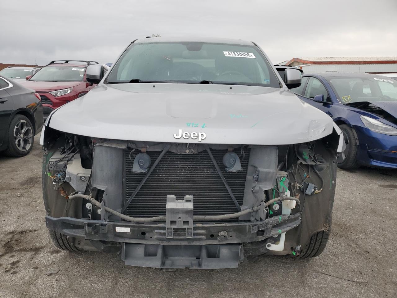 2016 Jeep Grand Cherokee VIN 1C4RJEAG6GC390723 Copart auction photo, front end damage thumbnail 5