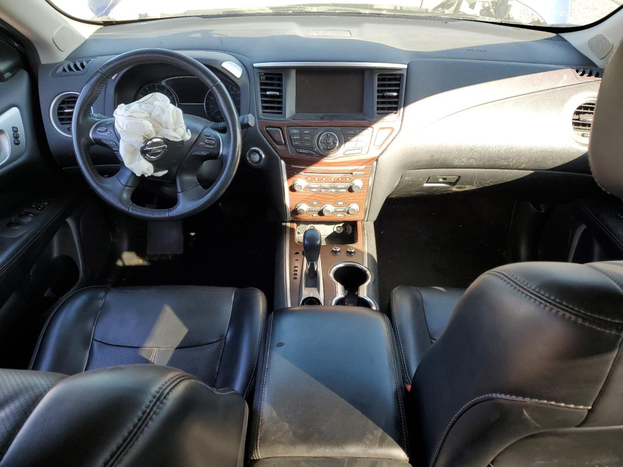 2017 Nissan Pathfinder VIN 5N1DR2MM7HC671199 Copart auction photo, all over damage thumbnail 8