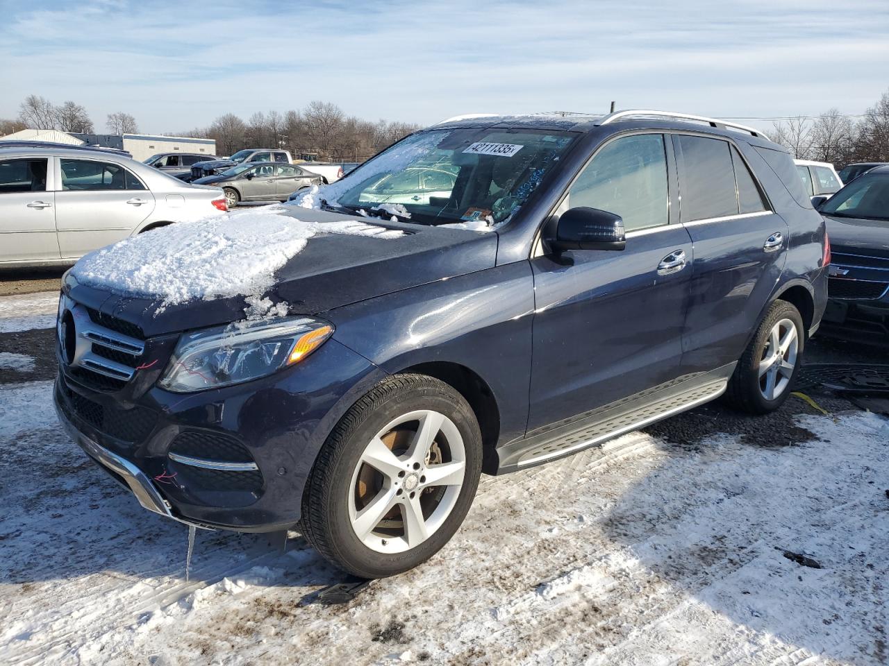 2017 Mercedes-Benz GLE VIN 4JGDA5HBXHA820833