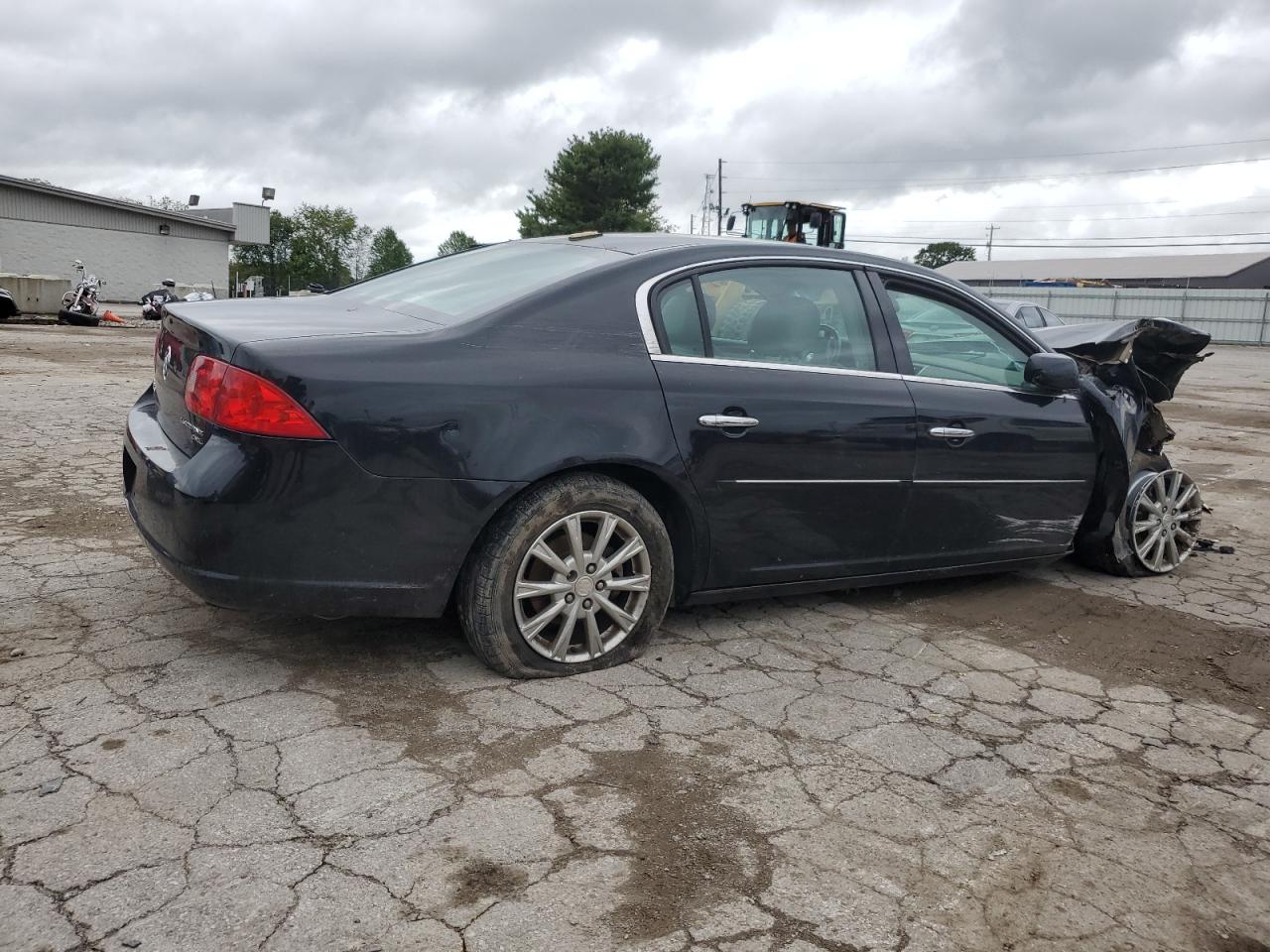 2009 Buick Lucerne VIN 1G4HD57M09U103708 Copart auction photo, front end / side damage thumbnail 3