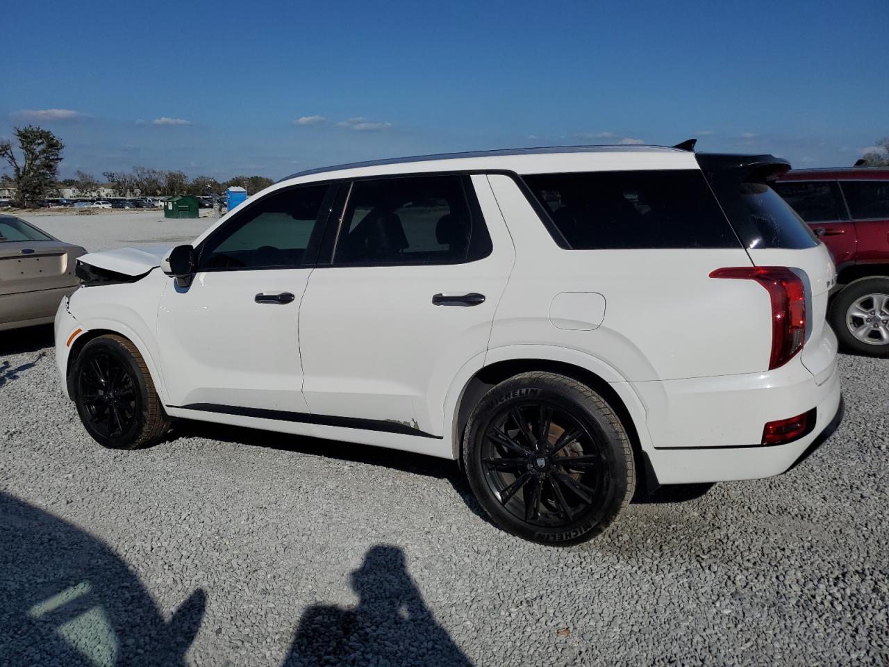 2020 Hyundai Palisade VIN KM8R54HE2LU141144 Copart auction photo, front end damage thumbnail 2