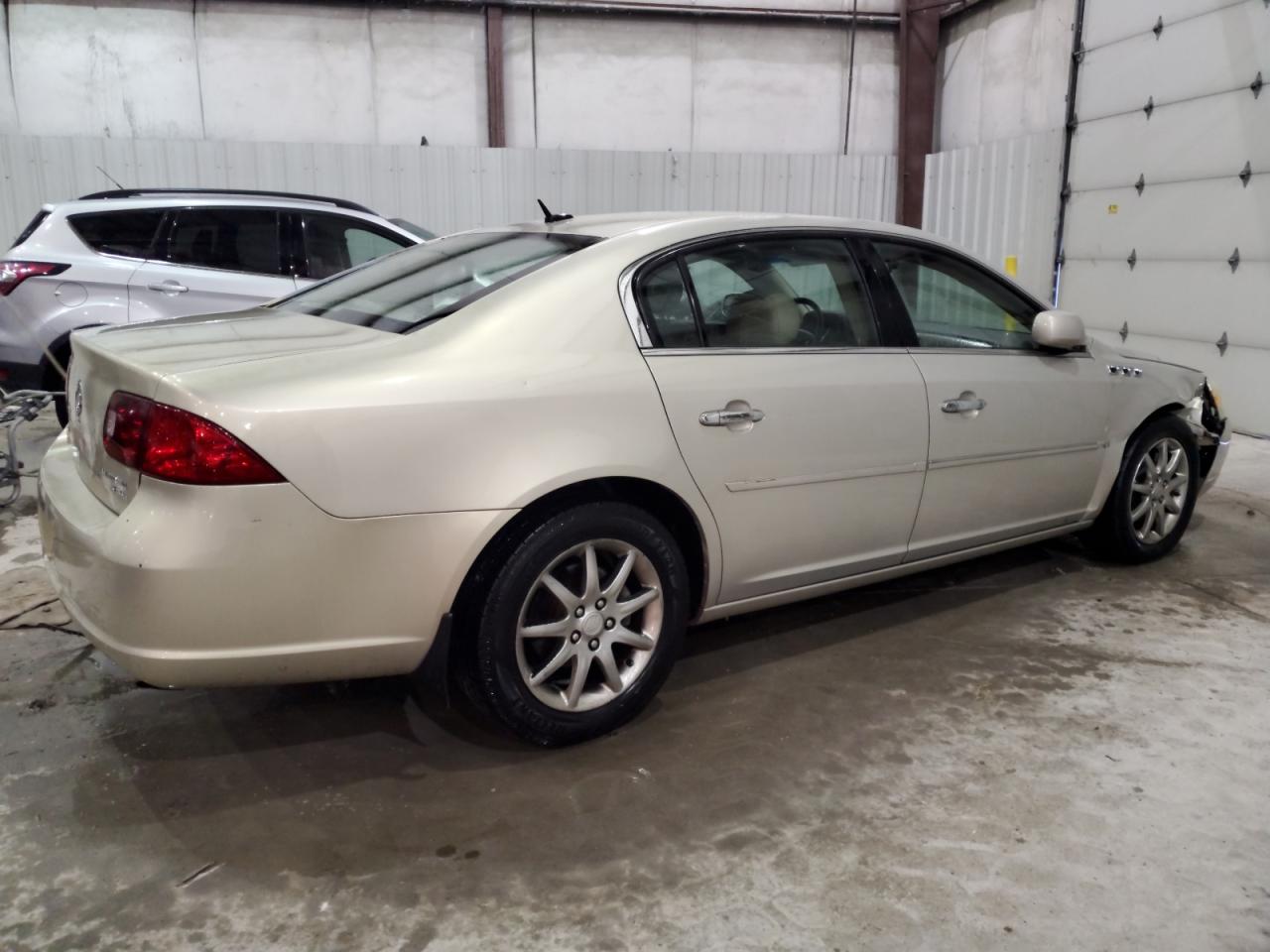 2007 Buick Lucerne VIN 1G4HD57227U218130 Copart auction photo, front end / side damage thumbnail 3
