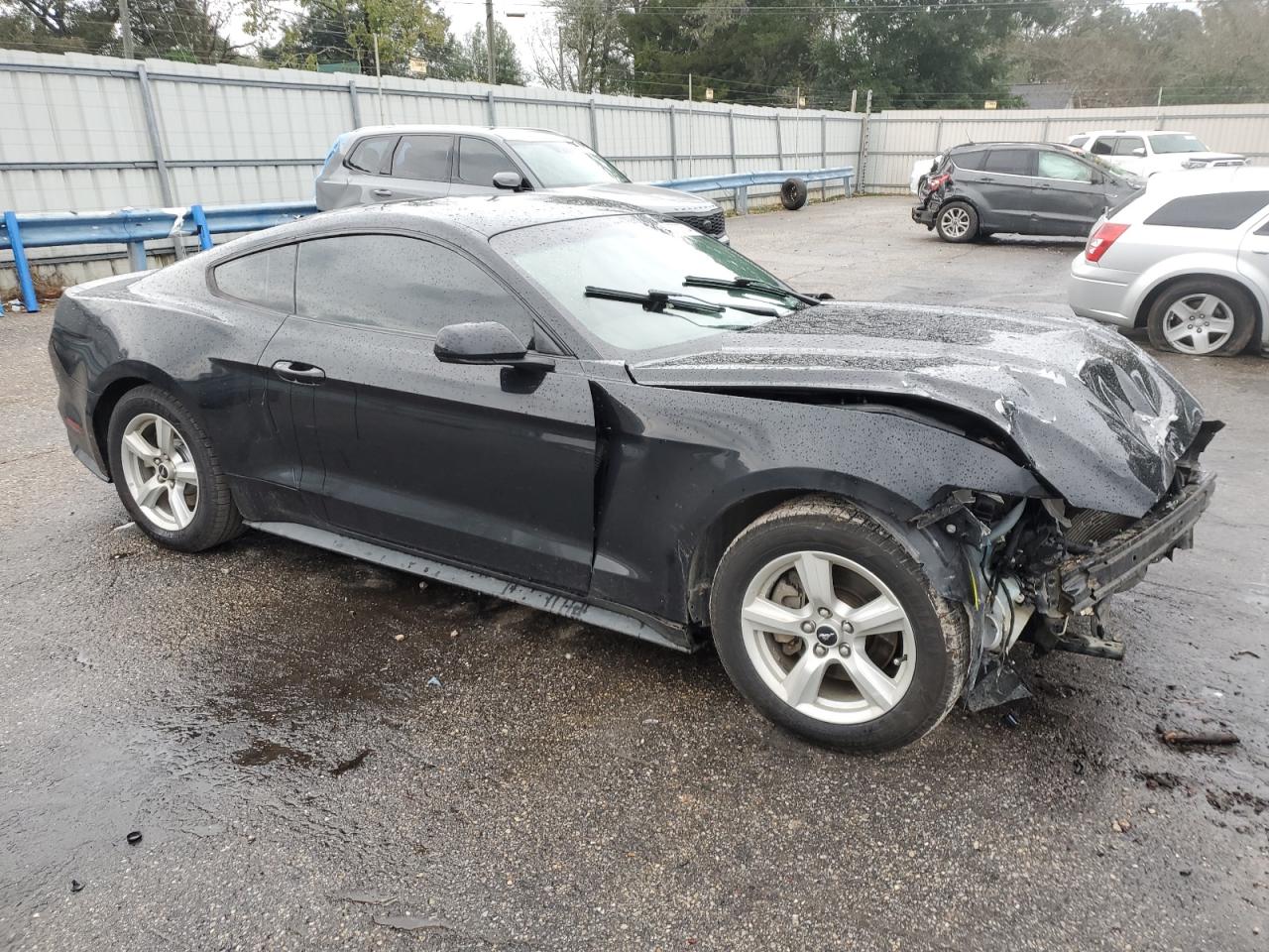 2017 Ford Mustang VIN 1FA6P8AM8H5230797 Copart auction photo, front end damage thumbnail 4