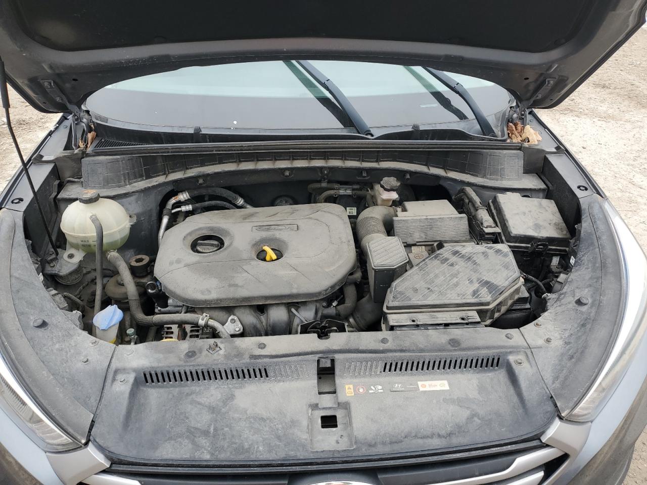 2017 Hyundai Tucson VIN KM8J3CA41HU402446 Copart auction photo, all over / mechanical damage thumbnail 12