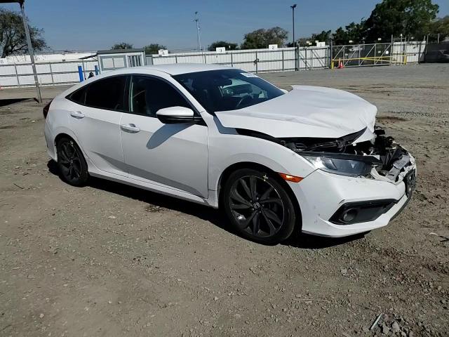 2019 Honda Civic VIN 2HGFC2F82KH513244 Copart auction photo, front end damage thumbnail 11