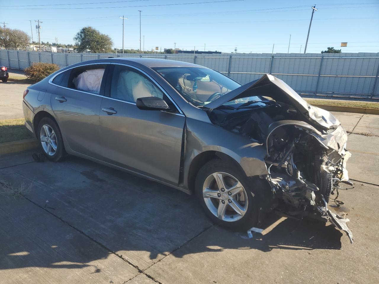 2023 Chevrolet Malibu VIN 1G1ZB5ST8PF119341 Copart auction photo, front end / all over damage thumbnail 4