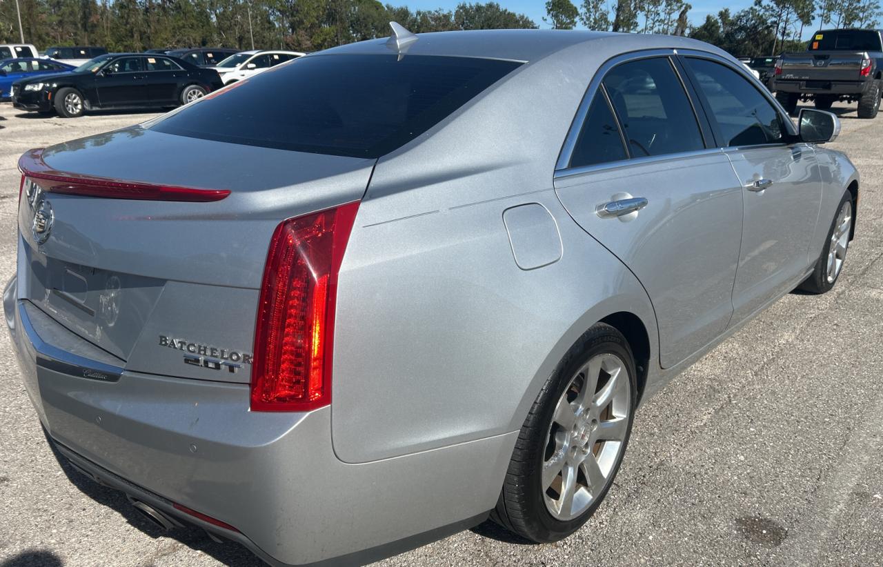 2014 Cadillac ATS VIN 1G6AB5RX1E0152567 Copart auction photo, normal wear damage thumbnail 4