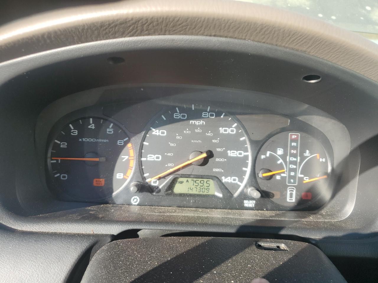 2001 Honda Odyssey VIN 2HKRL18521H527806 Copart auction photo, mechanical damage thumbnail 9