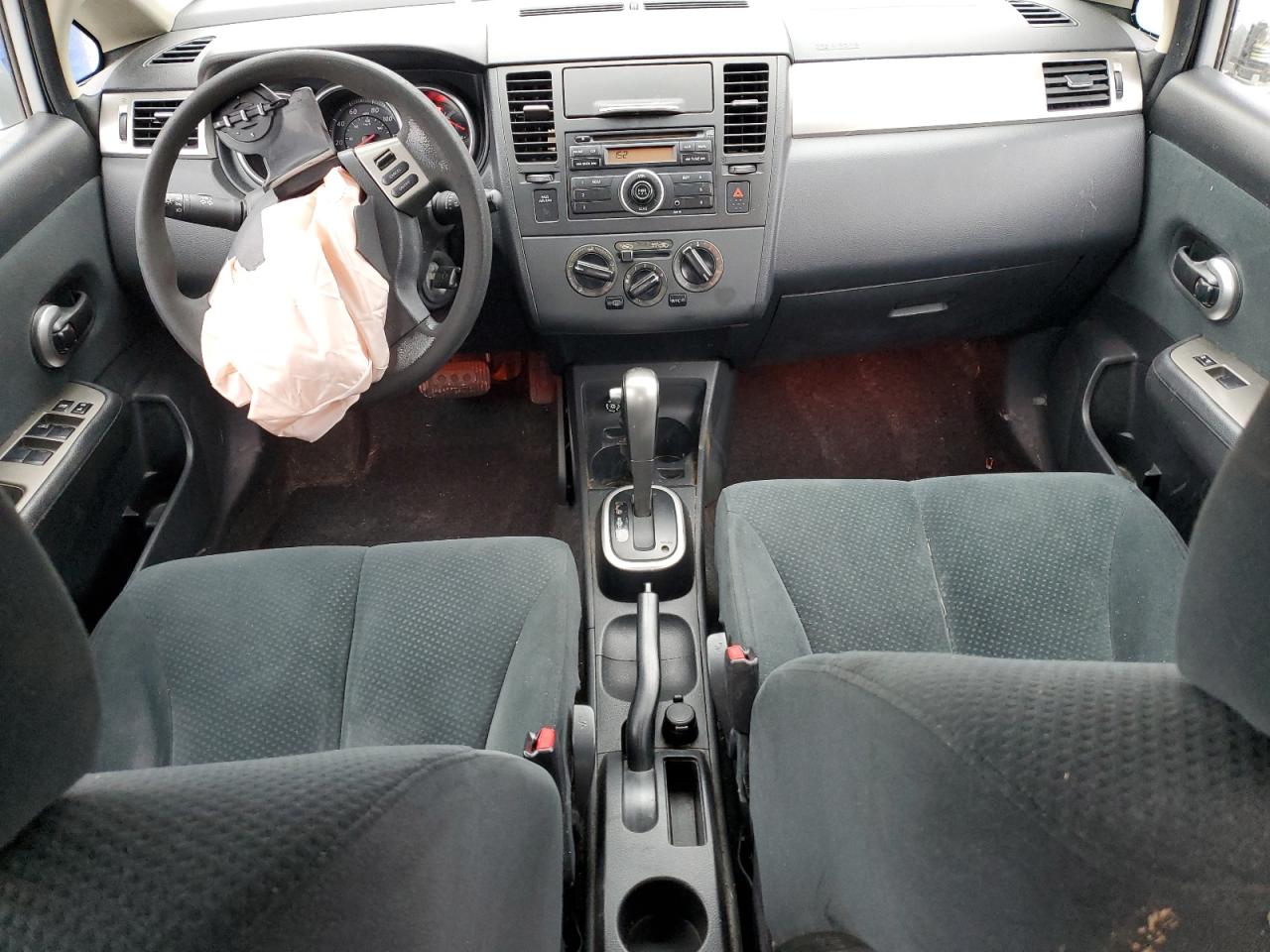 2010 Nissan Versa VIN 3N1BC1CPXAL357384 Copart auction photo, front end / side damage thumbnail 8