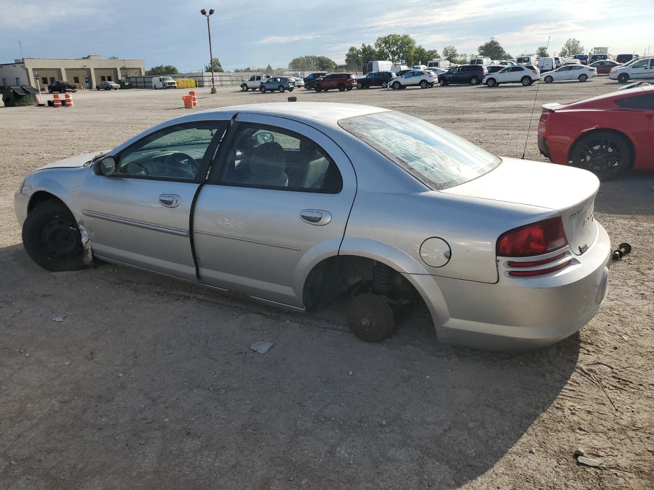 2005 Dodge Stratus VIN 1B3EL46R05N594322 Copart auction photo, front end / side damage thumbnail 2