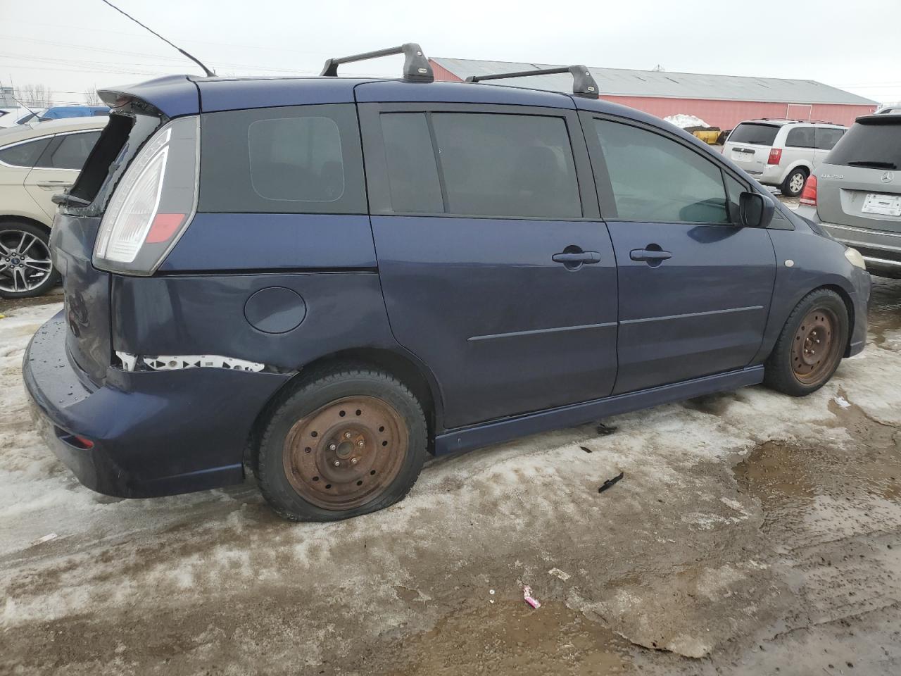 2009 Mazda 5 VIN JM1CR293190338502 Copart auction photo, undercarriage / rear end damage thumbnail 3