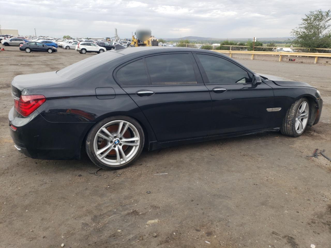 2014 BMW 7er VIN WBAYA8C59ED825179 Copart auction photo, all over damage thumbnail 3