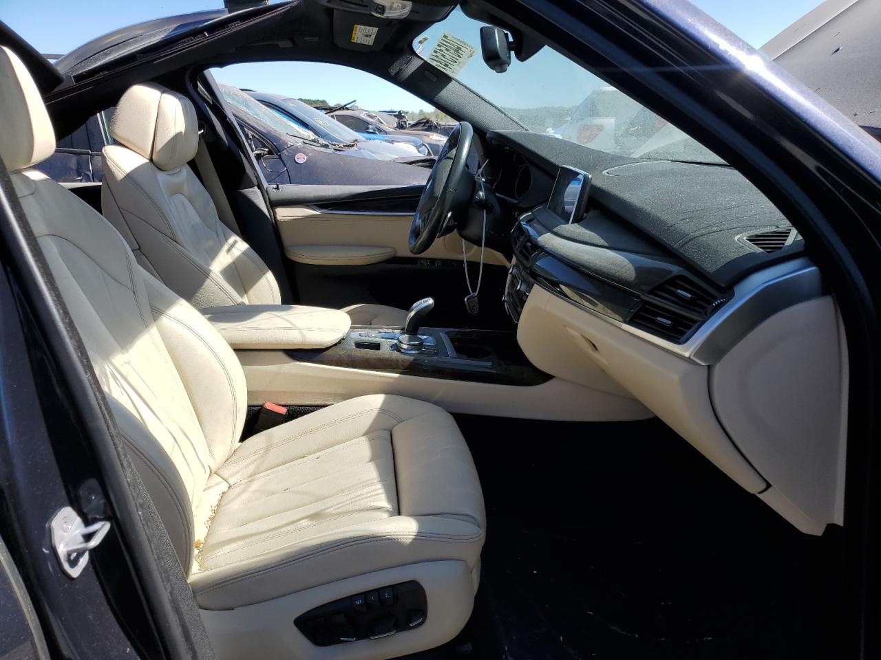 2018 BMW X5 VIN 5UXKR0C55J0Y02629 Copart auction photo, top/roof damage thumbnail 7