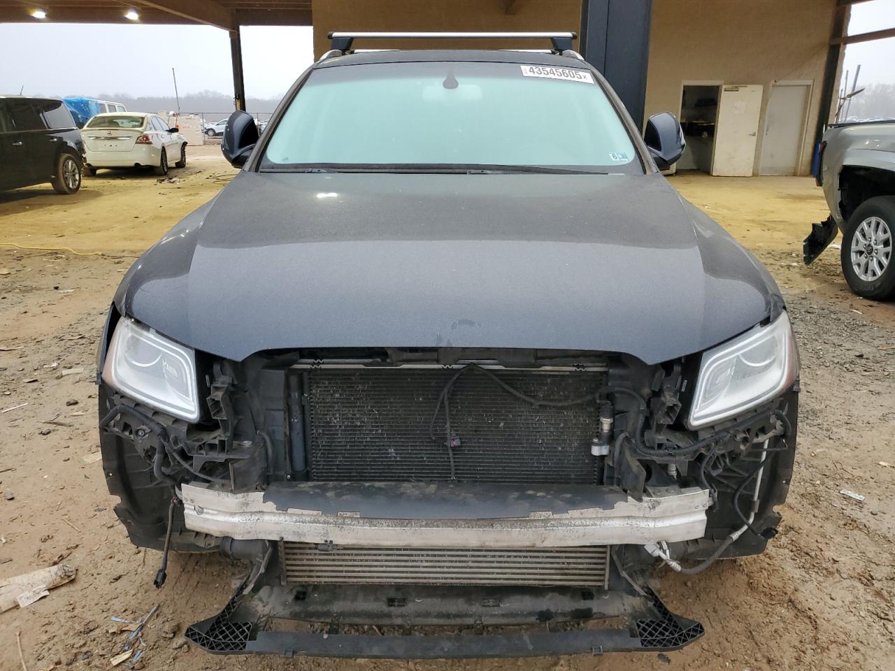 2014 Audi Q5 VIN WA1CMAFP6EA088317 Copart auction photo, stripped damage thumbnail 5