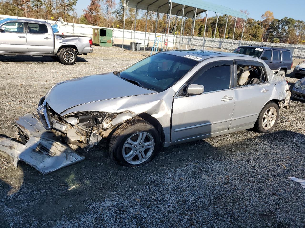 2007 Honda Accord VIN 1HGCM56807A113822