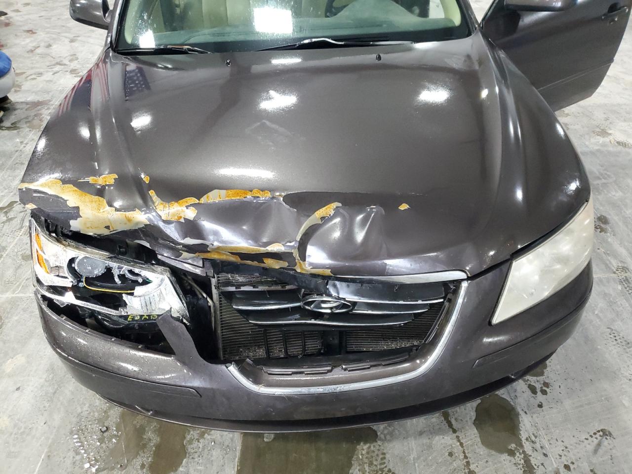 2010 Hyundai Sonata VIN 5NPET4AC6AH637427 Copart auction photo, front end damage thumbnail 11