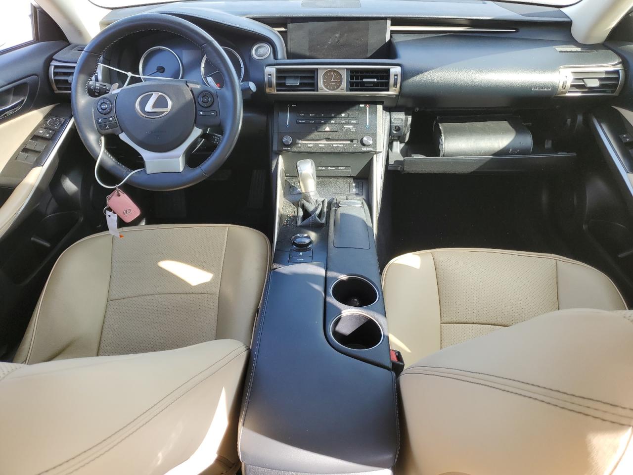 2014 Lexus IS VIN JTHBF1D2XE5032567 Copart auction photo, water/flood / minor dent/scratches damage thumbnail 8