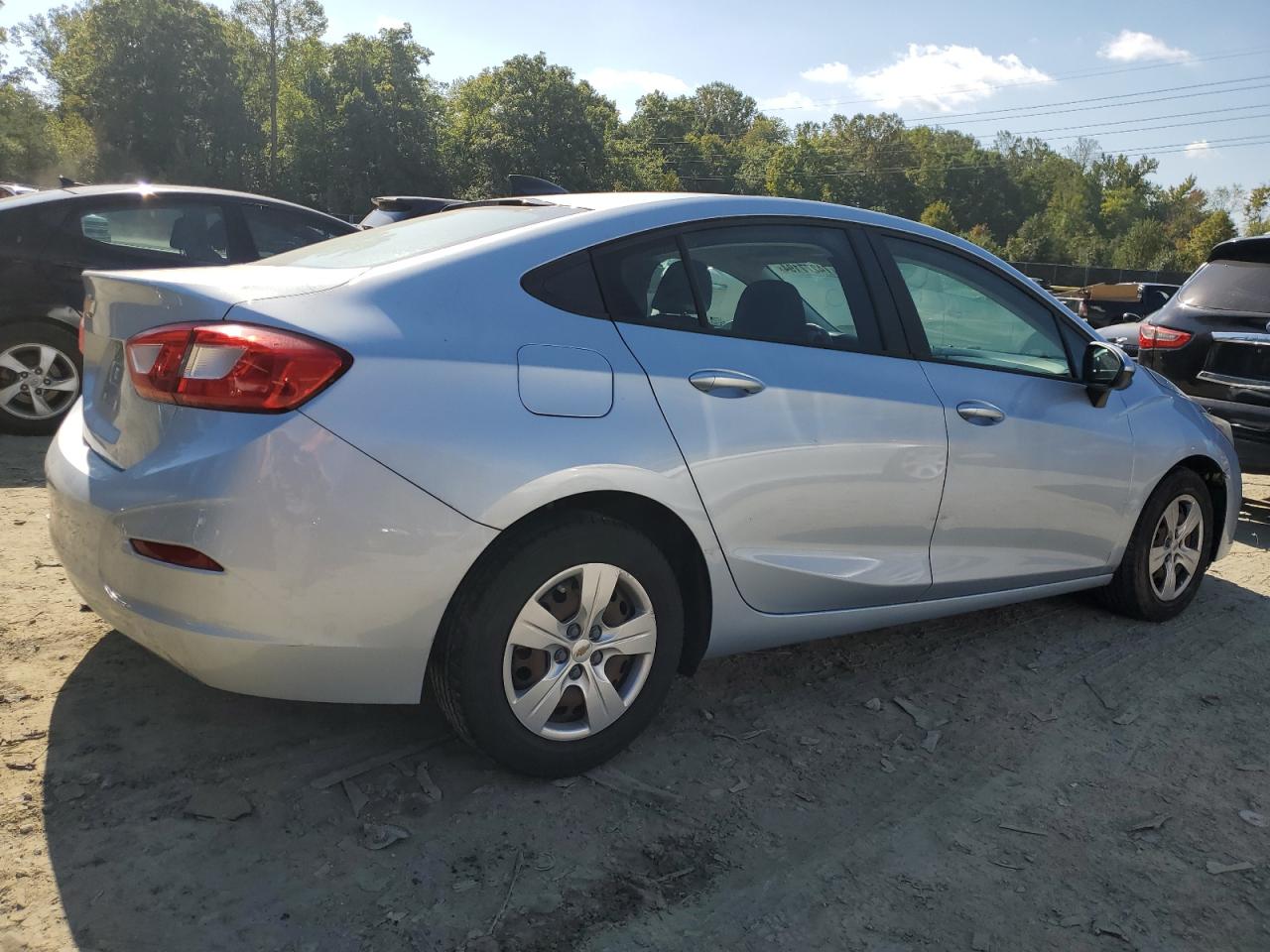 2018 Chevrolet Cruze VIN 1G1BC5SM6J7193530 Copart auction photo, front end / undercarriage damage thumbnail 3