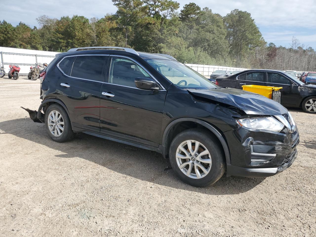 2019 Nissan Rogue VIN JN8AT2MV2KW393503 Copart auction photo, all over damage thumbnail 4