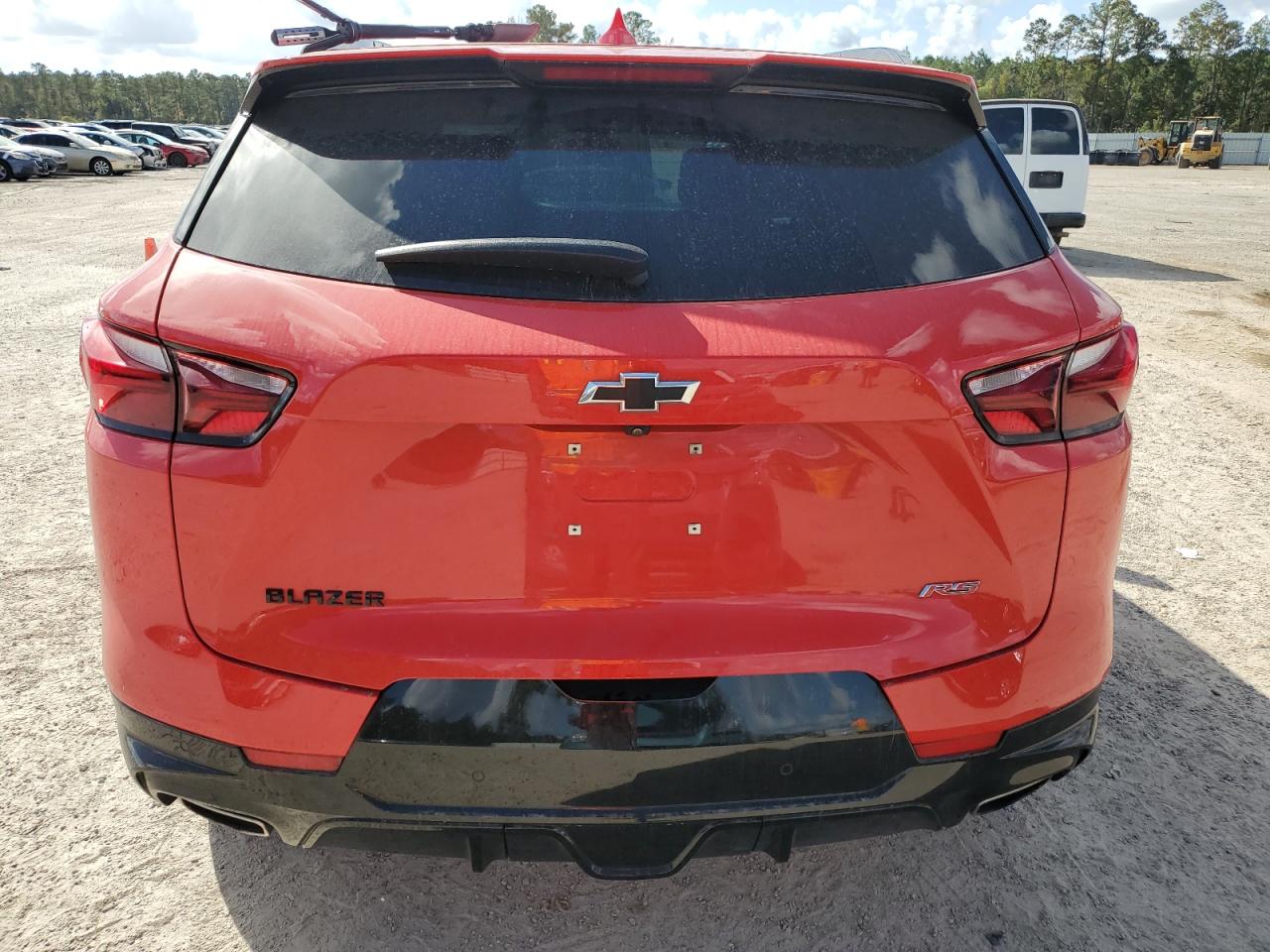 2022 Chevrolet Blazer VIN 3GNKBERS5NS148771 Copart auction photo, front end damage thumbnail 6