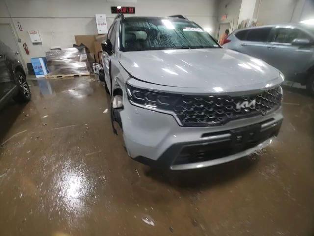 2022 KIA Sorento VIN 5XYRKDLF2NG162805 Copart auction photo, front end / side damage thumbnail 14