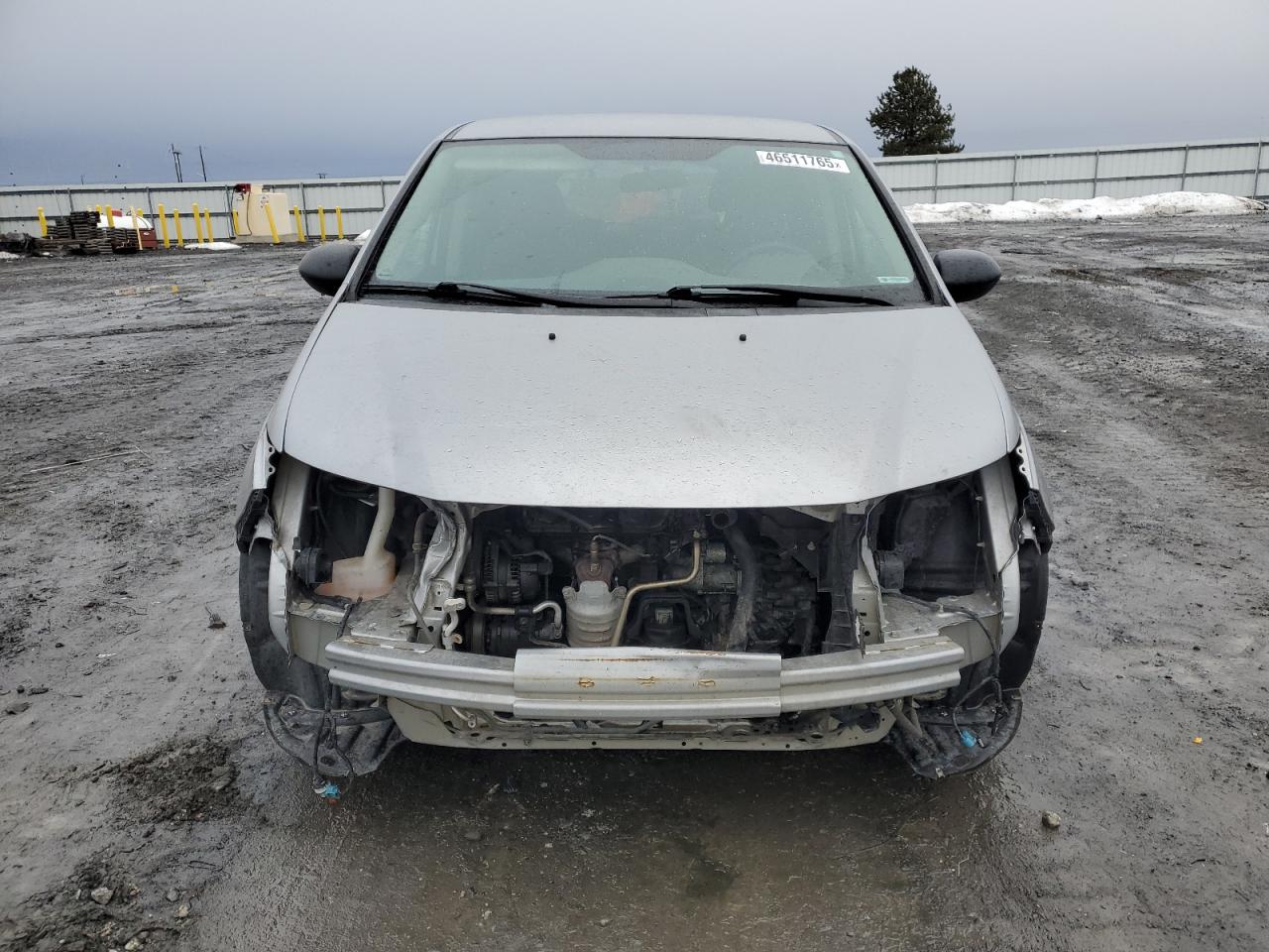 2017 Honda Odyssey VIN 5FNRL5H24HB003336 Copart auction photo, front end damage thumbnail 5