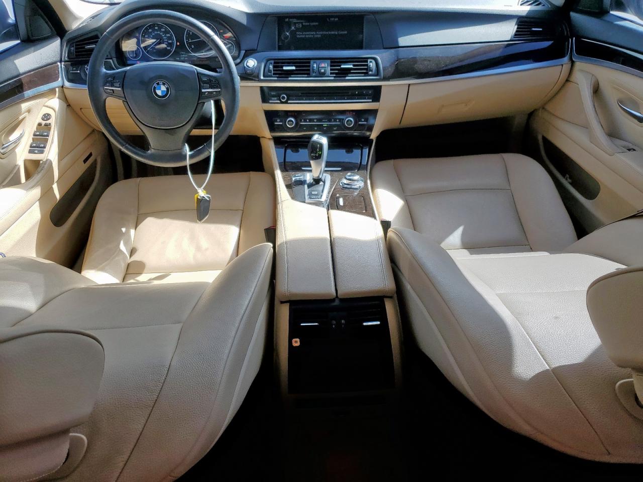 2013 BMW 5er VIN WBAXG5C51DDY37947 Copart auction photo, front end damage thumbnail 8