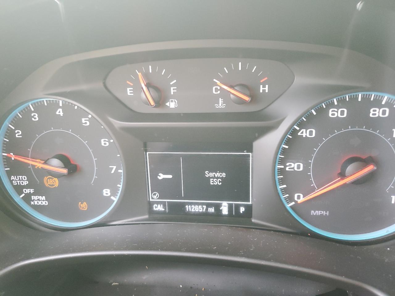 2018 Chevrolet Equinox VIN 3GNAXJEV5JS576968 Copart auction photo, missing/altered vin / front end damage thumbnail 9