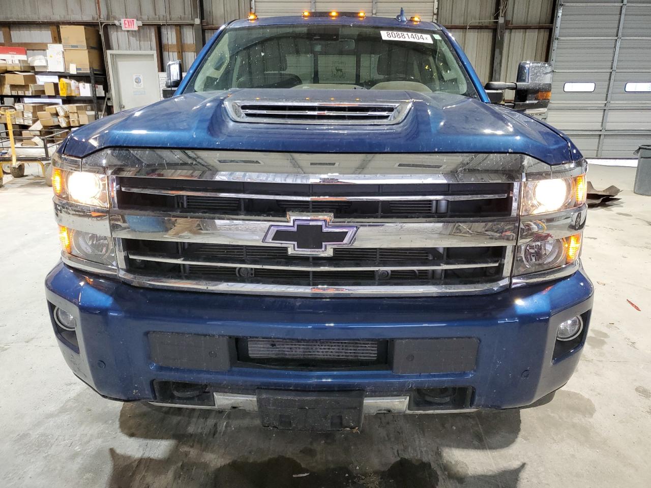 2018 Chevrolet Silverado VIN 1GC4K1EY0JF224318 Copart auction photo, side damage thumbnail 5