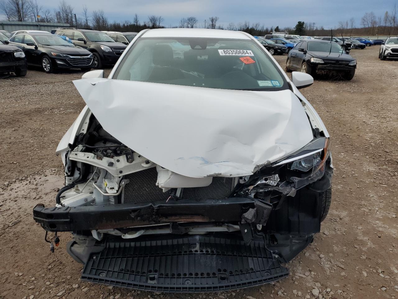 2018 Toyota Corolla VIN 2T1BURHE8JC109508 Copart auction photo, front end damage thumbnail 5