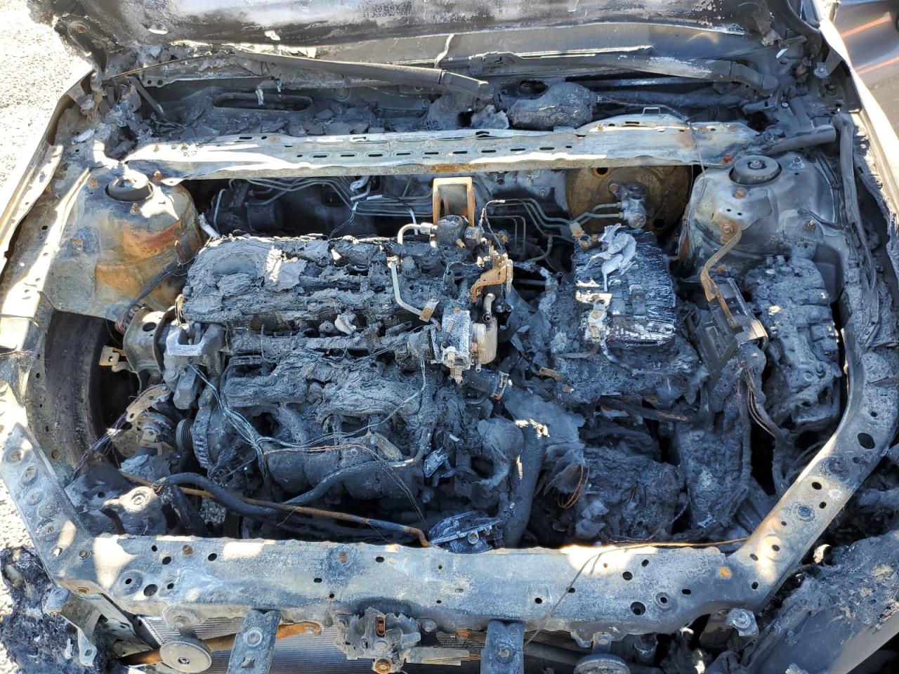 2021 Toyota Camry VIN 4T1K61BK3MU035220 Copart auction photo, burn damage thumbnail 11