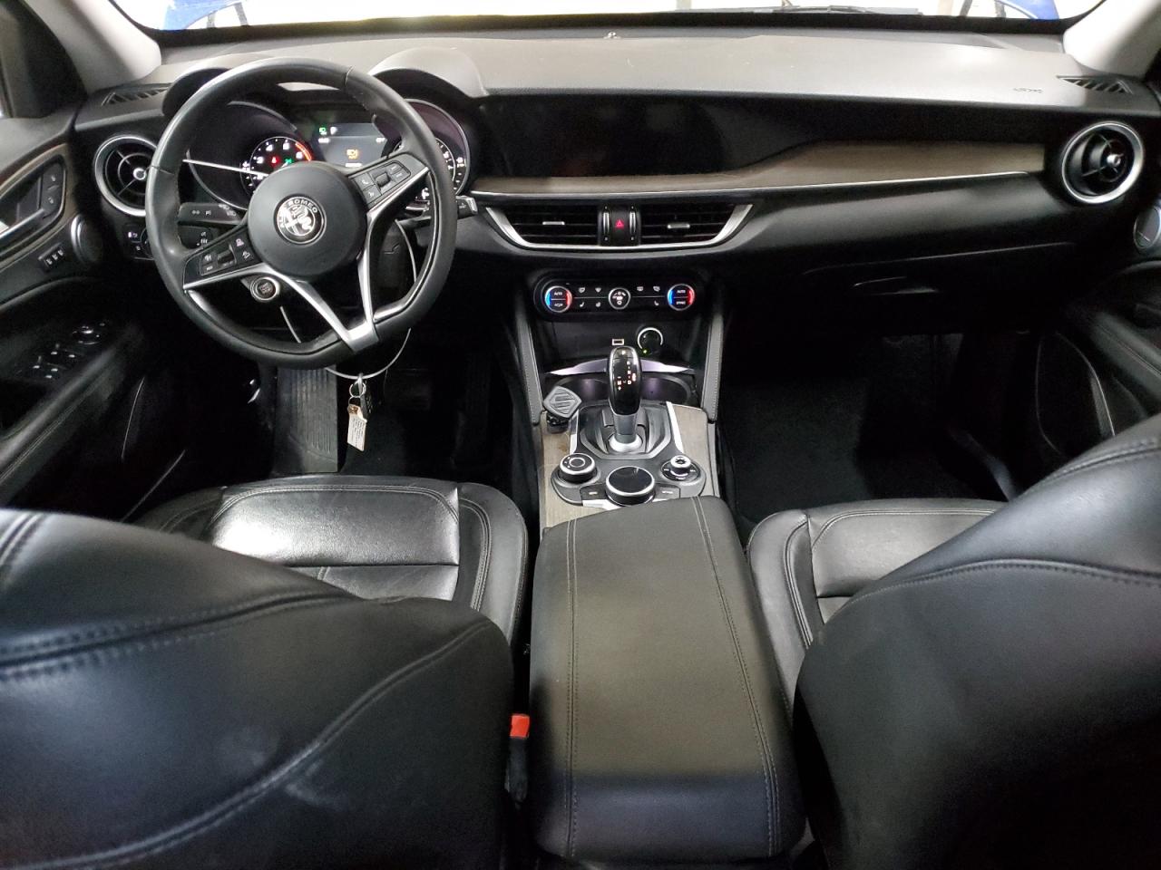 2018 Alfa Romeo Stelvio VIN ZASFAKBN1J7B66264 Copart auction photo, front end damage thumbnail 8