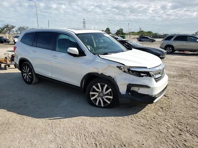 2021 Honda Pilot VIN 5FNYF6H52MB058607 Copart auction photo, front end damage thumbnail 12