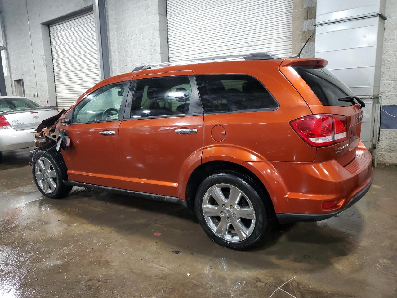 2013 Dodge Journey VIN 3C4PDDDG3DT599518 Copart auction photo, front end / side damage thumbnail 2