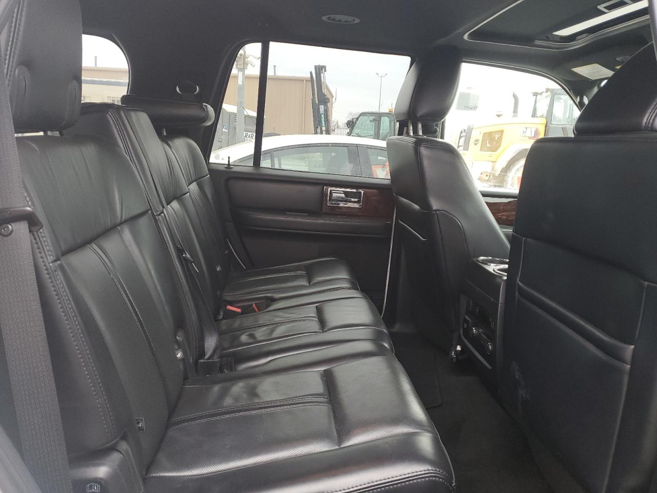 2017 Lincoln Navigator VIN 5LMJJ2HT2HEL04627 Copart auction photo, front end / side damage thumbnail 11