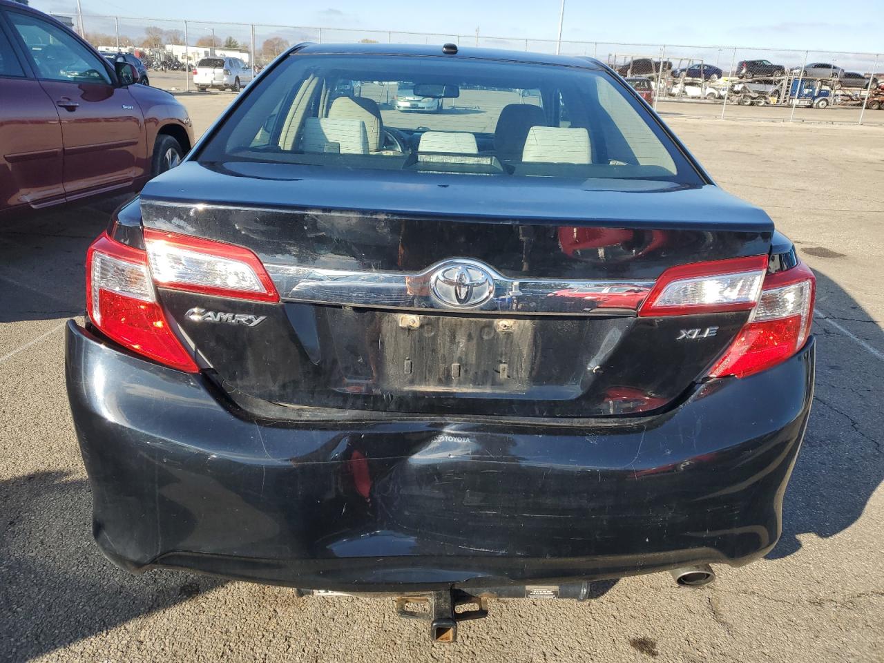 2012 Toyota Camry VIN 4T1BF1FK0CU007853 Copart auction photo, rear end damage thumbnail 6