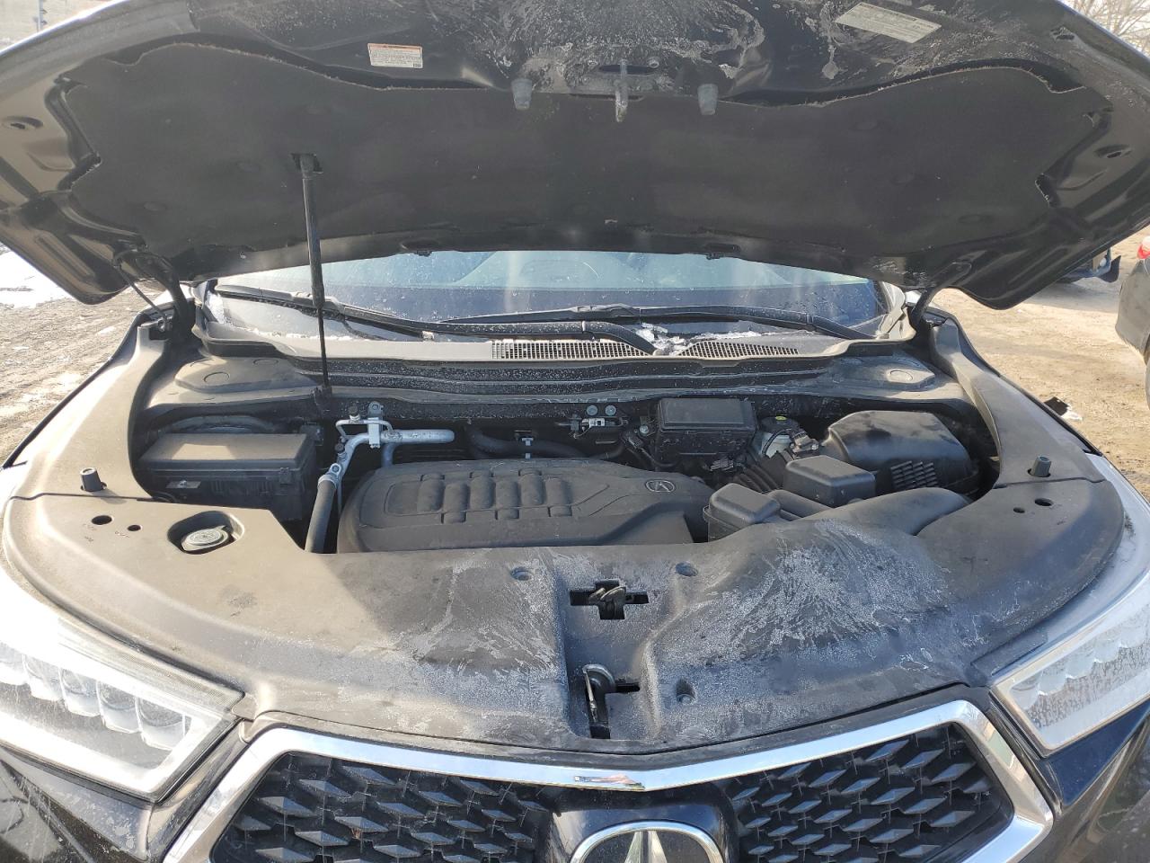 2020 Acura MDX VIN 5J8YD4H3XLL014859 Copart auction photo, side / undercarriage damage thumbnail 12