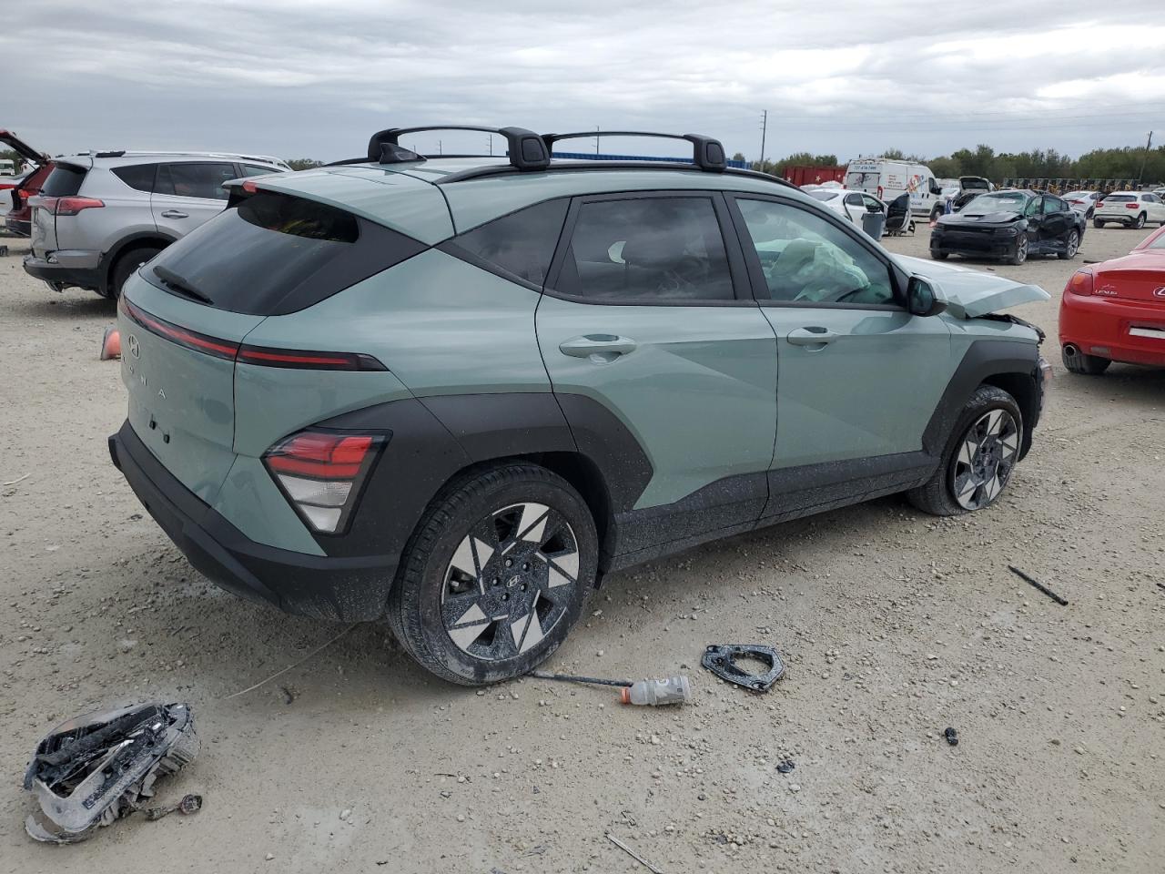 2024 Hyundai Kona VIN KM8HC3AB7RU056479 Copart auction photo, front end damage thumbnail 3