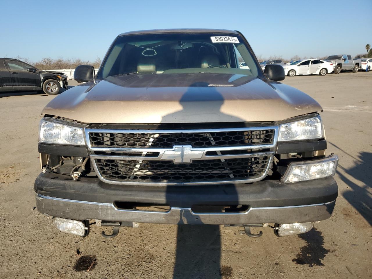 2004 Chevrolet Silverado VIN 1GCEC14V54Z195149 Copart auction photo, side damage thumbnail 5