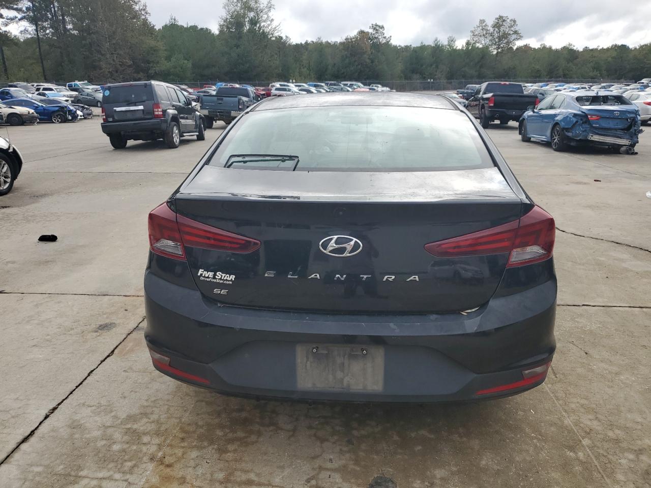 2019 Hyundai Elantra VIN 5NPD74LF1KH415399 Copart auction photo, all over damage thumbnail 6