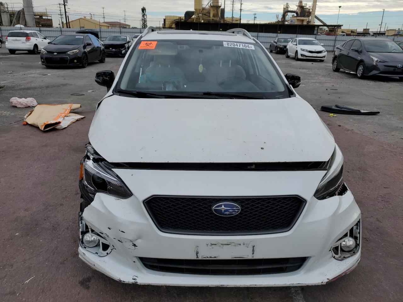 2018 Subaru Impreza VIN 4S3GTAT69J3742263 Copart auction photo, all over damage thumbnail 5