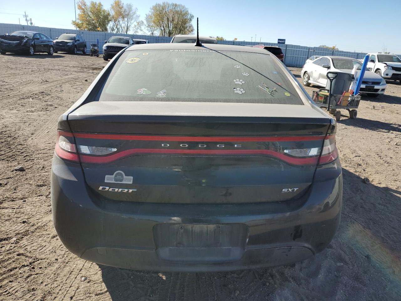 2016 Dodge Dart VIN 1C3CDFFA7GD821074 Copart auction photo, all over / undercarriage damage thumbnail 6