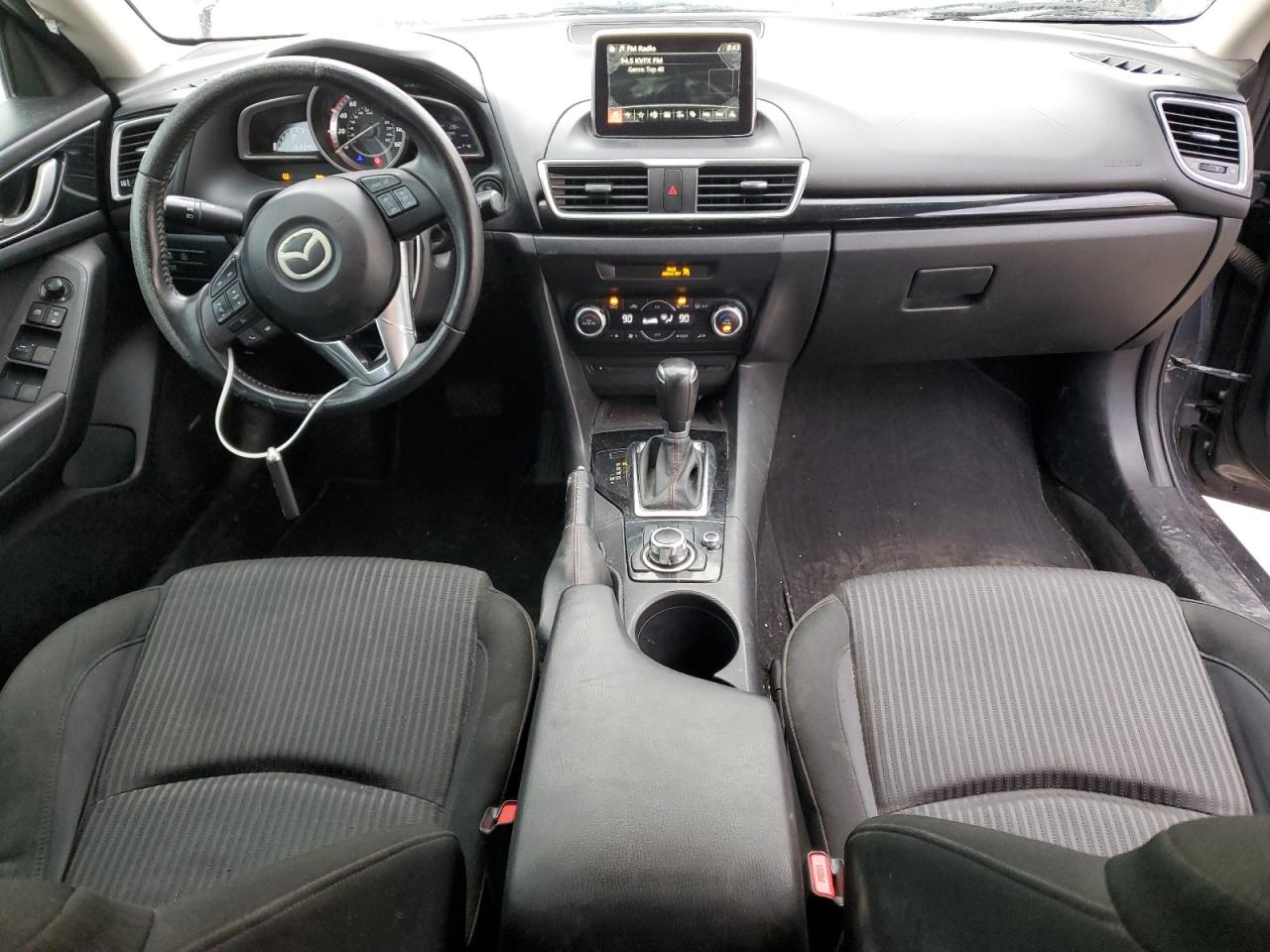 2014 Mazda 3 VIN JM1BM1L76E1192652 Copart auction photo, side / all over damage thumbnail 8
