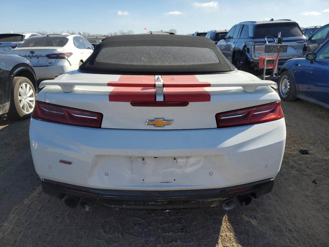 2016 Chevrolet Camaro VIN 1G1FH3D7XG0181977 Copart auction photo, front end / undercarriage damage thumbnail 6